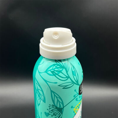 Válvula de champú seco compatible con actuadores de champú seco estándar