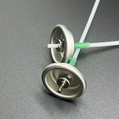 Válvula de medición de aerosoles de alta precisión para una distribución precisa. Ideal para productos de cuidado personal y artículos domésticos.