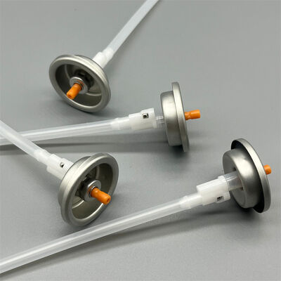 Válvula de aerosol de pulverización en todas las direcciones de 360 grados para diversas aplicaciones