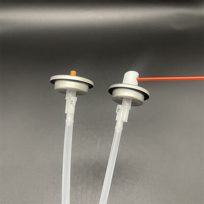 Dispensador de pulverización rotacional de 360°, Válvula dispensadora de 360 grados de alta resistencia para lubricantes industriales y aerosoles automotrices