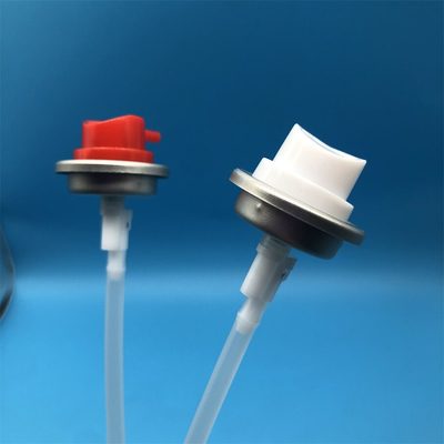 Valva de aerosoles de 360 grados de alto rendimiento con actuador para una distribución eficiente