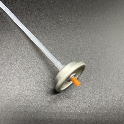 Una válvula de aerosoles de una pulgada para el pelo Espray de pegamento para el cabello Dispensación precisa Versátil