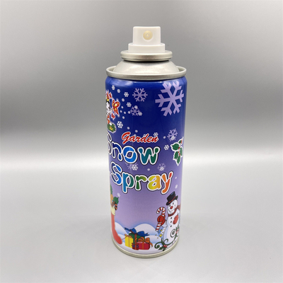 Válvula de aerosoles de spray de nieve para decoraciones navideñas y fiestas