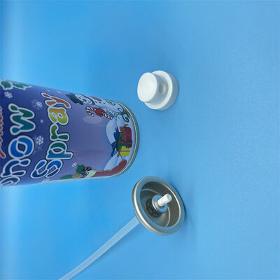 Válvula de pulverización de nieve de alta capacidad con sello anti-obstrucción para productos de decoración de temporada