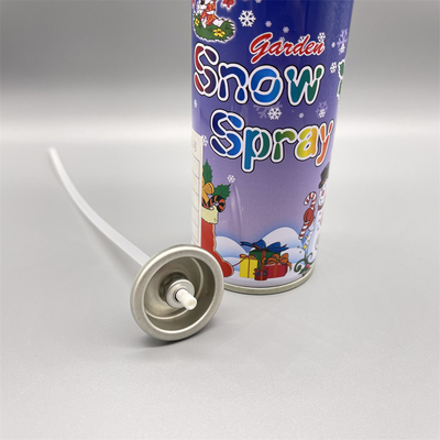 Una válvula de aerosoles de una pulgada de placa de estaño para aplicaciones de spray de nieve