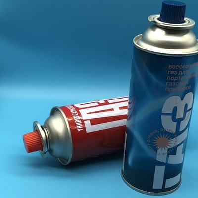 Cisterna de recarga de gas de butano para cocinar portátil cilindro de gas pesado de 450 g para aventuras al aire libre
