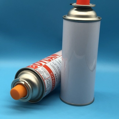 Cisterna portátil de gas de butano para caminatas y hornos de mochilería Cisterna de combustible compacto de 220 g para cocinar en movimiento
