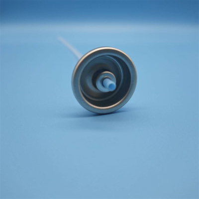 Válvula de aerosoles de pulverización de uso cosmético e industrial