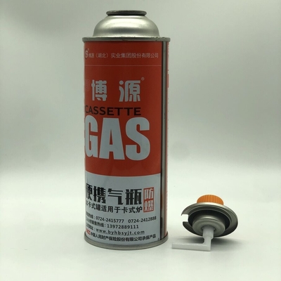 Cartucho de gas de butano ligero, contenedor vacío para entusiastas del aire libre