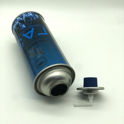 Canister de gas de butano portátil para acampar - Solución de combustible confiable para expediciones de cocina al aire libre