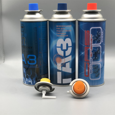 cilindro vacío de la botella de gas de butano para contenedores de combustible recargables