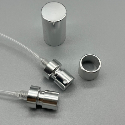 Elegante bomba de perfumes de plata con tapa Dispensador elegante para fragancias