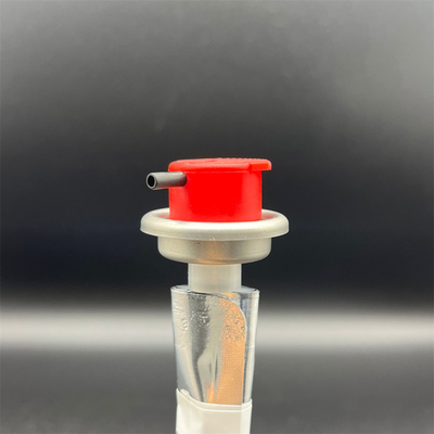 Compacto hombre aerosol de pimienta llavero de cadena de válvula tapa para la defensa rápida - Diseño duradero para el uso diario