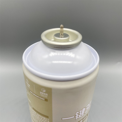 Válvula de aerosoles de medición de tallo metálico de una pulgada para aplicaciones industriales y de consumo