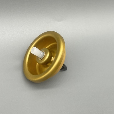 Válvula de aluminio invertida para el cabello Mousse Styling Aid Dispenser eficiente