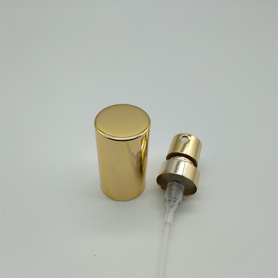 Bomba de perfume de color dorado con tapa Oro o Plata 21mm Spray de niebla de perfume