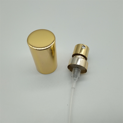Válvula de pulverización de fragancia dorada ideal para la distribución de perfumes y la elegancia de los aerosoles
