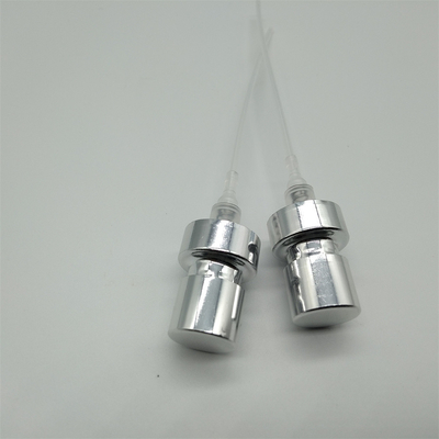 Dispensador de fragancias delicadas Pompas de perfume de color plateado Spray para experiencias aromáticas cautivadoras