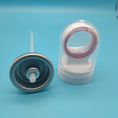 Compact and Leak-Proof Moisturizing Sunscreen Spray Valve for Portable Protection with Secure Travel Lock Feature