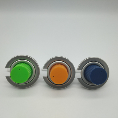 Válvula de cartucho de gas de acero inoxidable para entusiastas del aire libre con diseño portátil