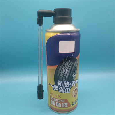 Válvula de inflado de neumáticos de precisión para kits de reparación en aerosol