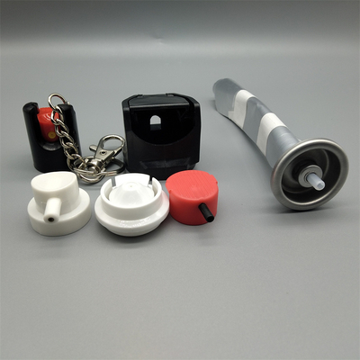 Actuador de válvula de rocío de pimienta de autodefensa de 20 mm optimizado para equipos de seguridad con interruptor de amenaza ambidiestro