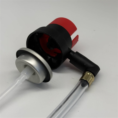 Elegante actuador de válvula de inflador de neumáticos para propietarios de automóviles de lujo con diseño estético
