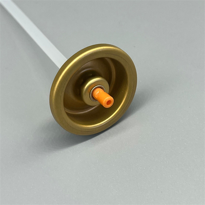 Válvula de pulverización corporal de desodorante a prueba de fugas duradera con actuador para productos de cuidado personal con diseño ergonómico