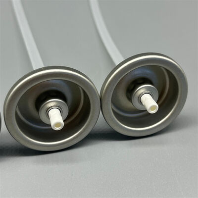 Válvula infladora de neumáticos de 1 pulgada de precisión para kits de reparación de emergencia en aerosol