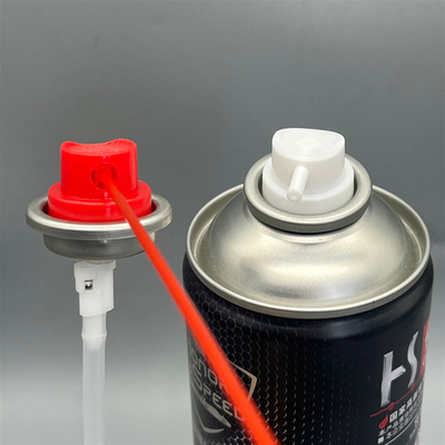 Dispensador de válvula de aerosoles de 360 ángulos ideal para productos de limpieza