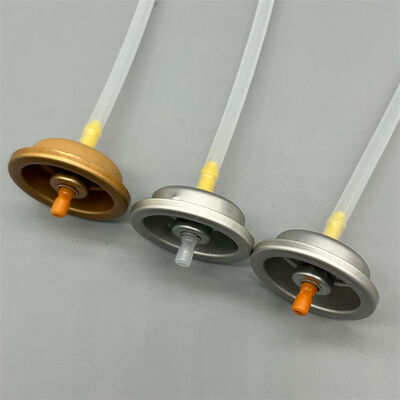 Válvula de aerosol de 1 pulgada y tapas de plástico para aerosoles para ambientadores