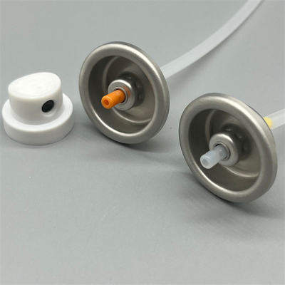 Deodorant Aluminum Aerosol Spray Valve for Personal Care Packaging with Standard Actuator and Precise Dispensing Use