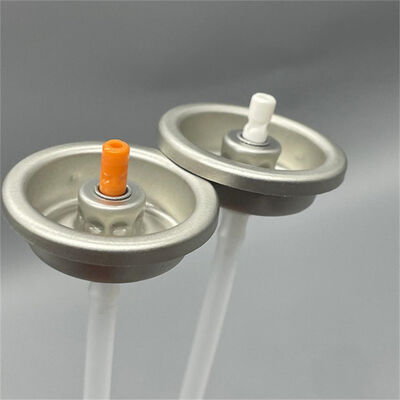 Válvula de aerosol a precio de fábrica con actuador y tubo rojo largo para limpiador de carburador fabricado en China