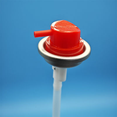 Válvula de rocío de 360 grados para aerosoles puede dispensar actuador omnidireccional para uso automotriz, limpieza y mantenimiento