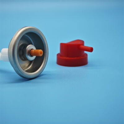 Válvula de aerosoles de precisión de tres y sesenta grados con actuador programable para sistemas de recubrimiento de tejidos con atomización a baja presión