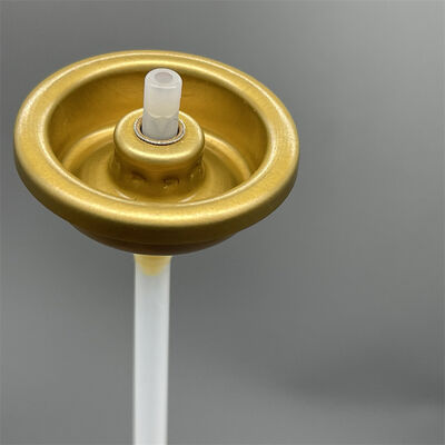 Válvula de desodorante de aluminio para el cuerpo de la válvula de aerosol para el embalaje de cuidado personal - Espray preciso y uso a prueba de fugas