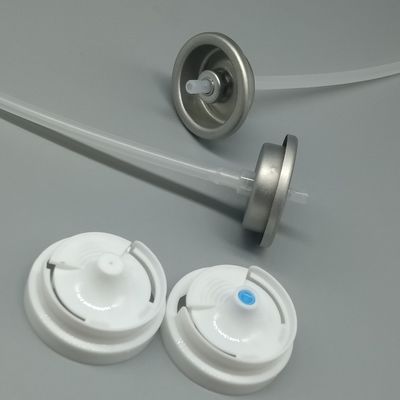 Válvula de desodorante de aerosoles antibacterianos para automóviles para una sola pulverización continua