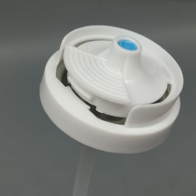 Sistema de válvula de aerosol de un solo uso para rociado continuo de desodorante