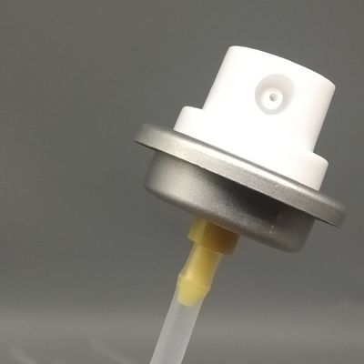 Válvula de aerosoles antiobstrucción para aplicaciones de polvo y partículas finas