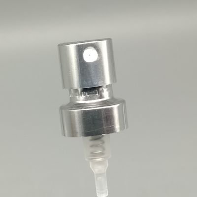 Dispensador de perfume de niebla fina de plata con sello a prueba de fugas para fragancias de lujo