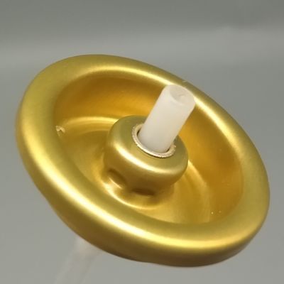 Válvula de aerosol de 1 pulgada para aplicaciones de pulverización de polvo con dispensación suave