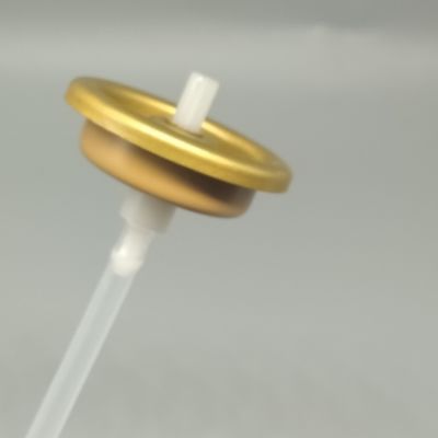 1 pulgada de estaño y aluminio válvula de aerosoles para aplicaciones de pulverización