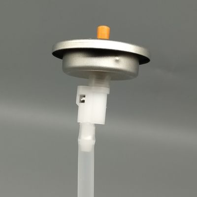Válvula de aerosoles en todas las direcciones para una salida de pulverización uniforme y precisa