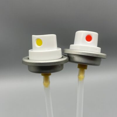 Válvula de aerosoles para el brillo del cabello para spray de brillo y productos de aceite de acondicionamiento