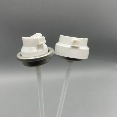 Avanzada válvula de espuma de afeitado de aerosoles diseñada para un tono de cuidado personal de cuero denso y cómodo