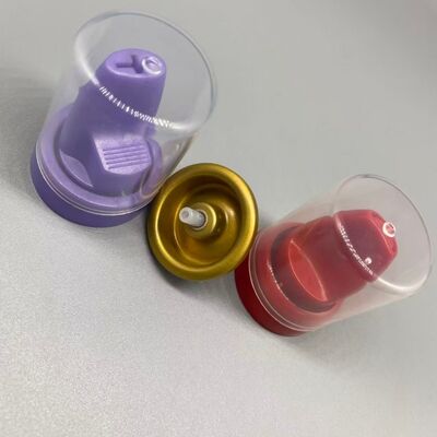 Válvula de aerosoles de aluminio invertido para el pelo Mousse fórmula de salón compatible