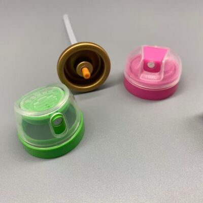 Válvula de aluminio invertida de alto rendimiento para envases de aerosoles de mousse para cabello
