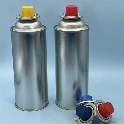 Válvula de gas butano premium para estufa de aerosol con boquilla DNM a prueba de fugas con bloqueo de seguridad y alta tolerancia a la presión para estufas de camping portátiles