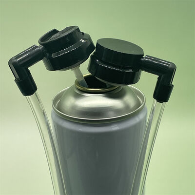 Válvula de pulverización de reparación de neumáticos con boquillas, válvula de sellado de neumáticos de emergencia, válvula de boquilla de reparación de neumáticos universal para el mantenimiento de emergencia del vehículo