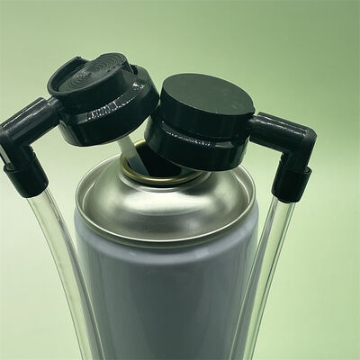 Válvula de pulverización de pegamento para reparación de neumáticos con boquillas, válvula de pulverización de reparación de pinchazos para mantenimiento de neumáticos de emergencia automotriz